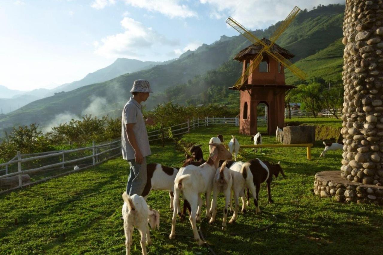 O Chau Homestay Lao Cai Exteriör bild
